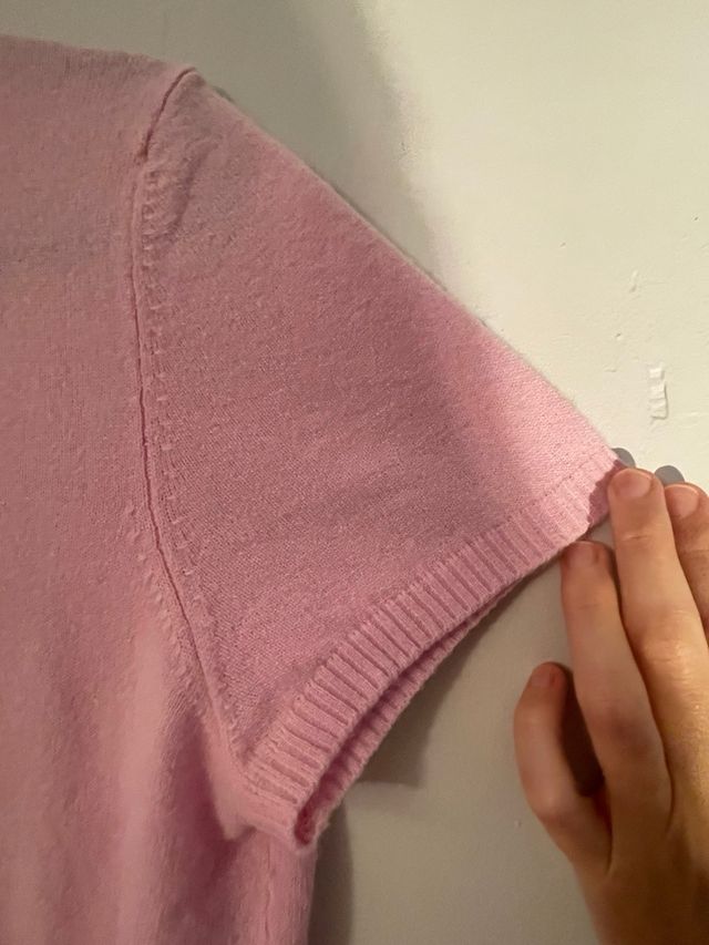 Conjunto punto rosa Benetton