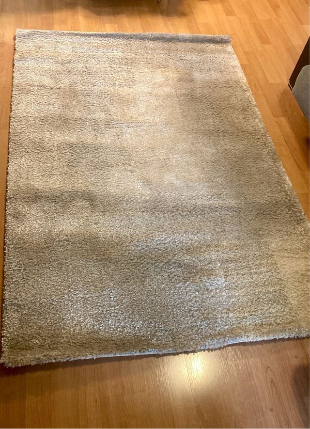 Alfombra Lana gris  160x230 cm
