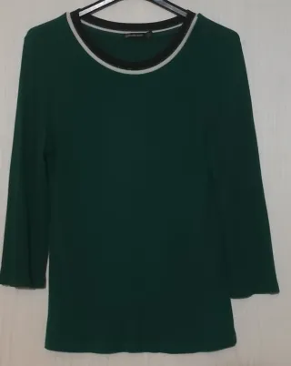 Maglioncino Stradivarius verde taglia L