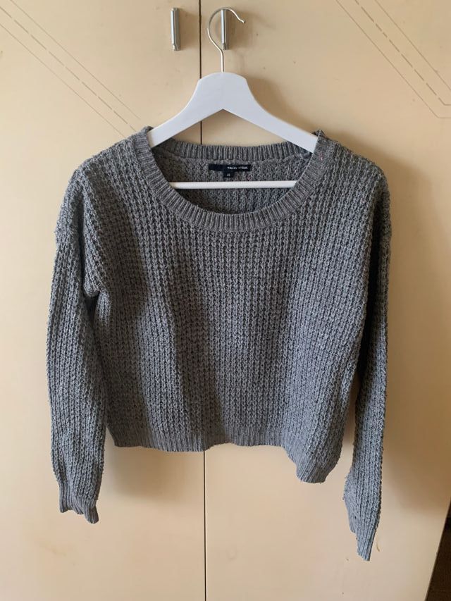 Maglione Tally Weijl Grigio Taglia XS