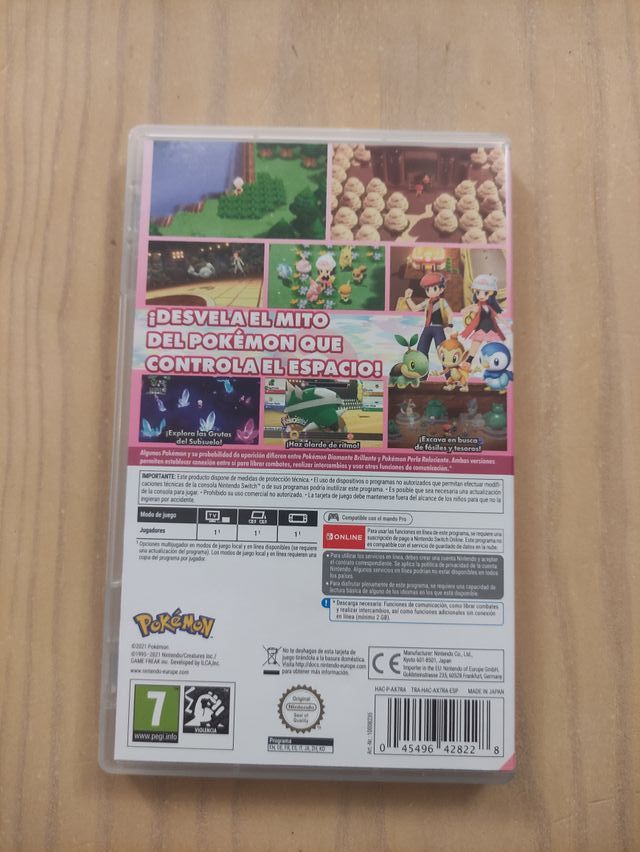 Pokemon Perla Reluciente Nintendo Switch