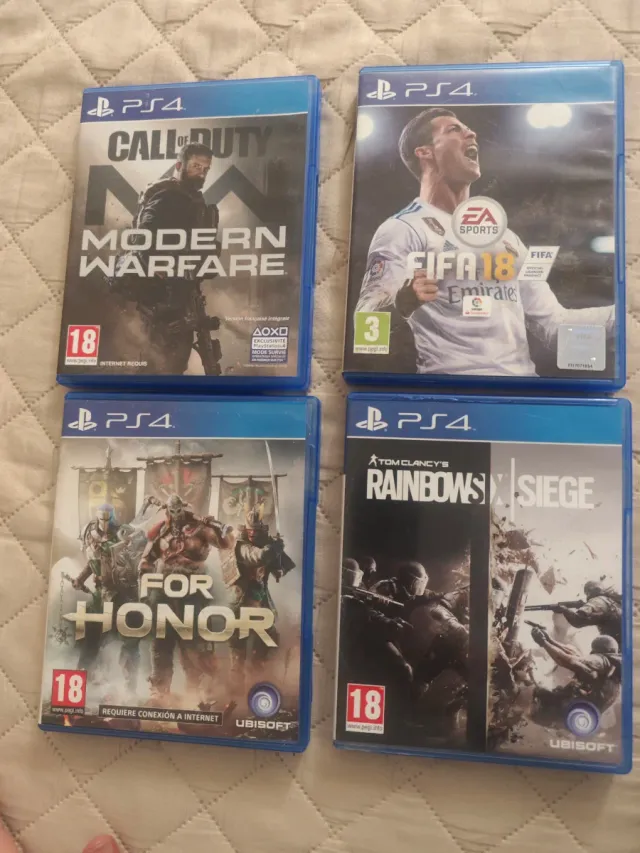 Pack 4 Juegos PS4