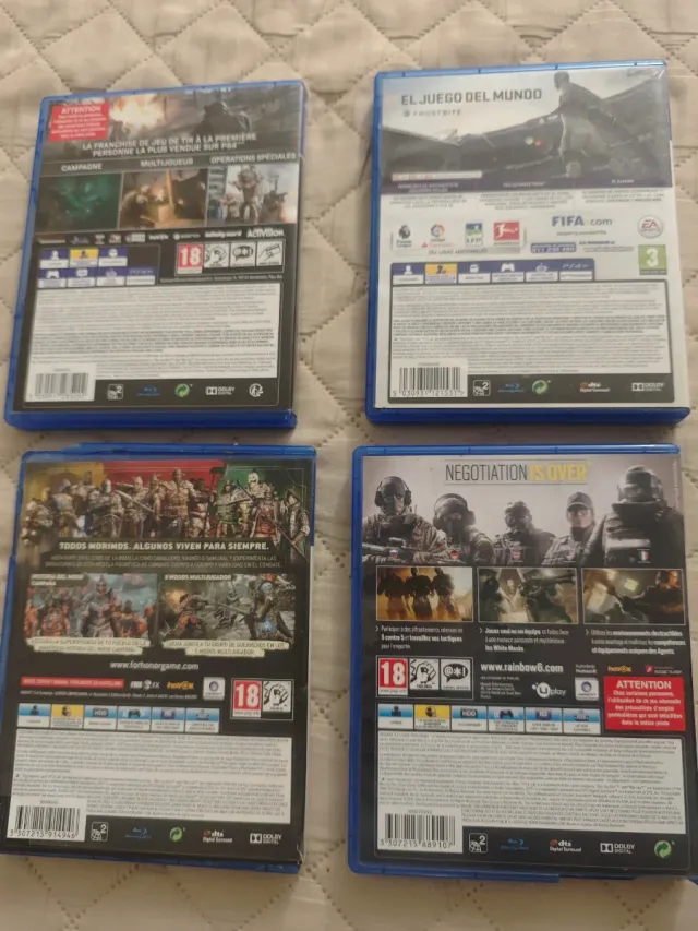 Pack 4 Juegos PS4