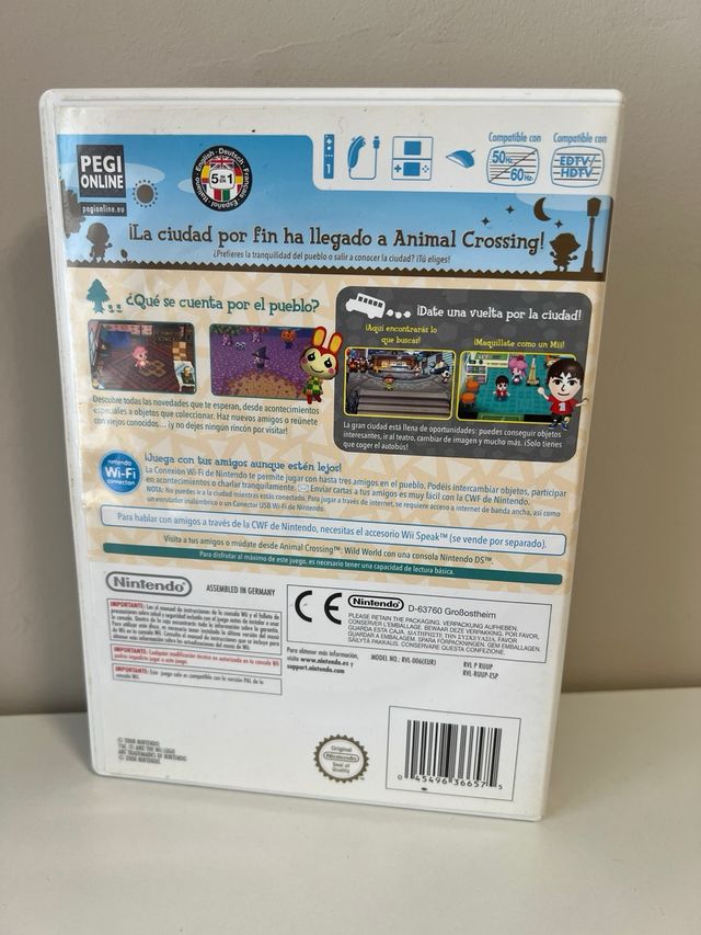 Animal Crossing: Andiamo in città Wii