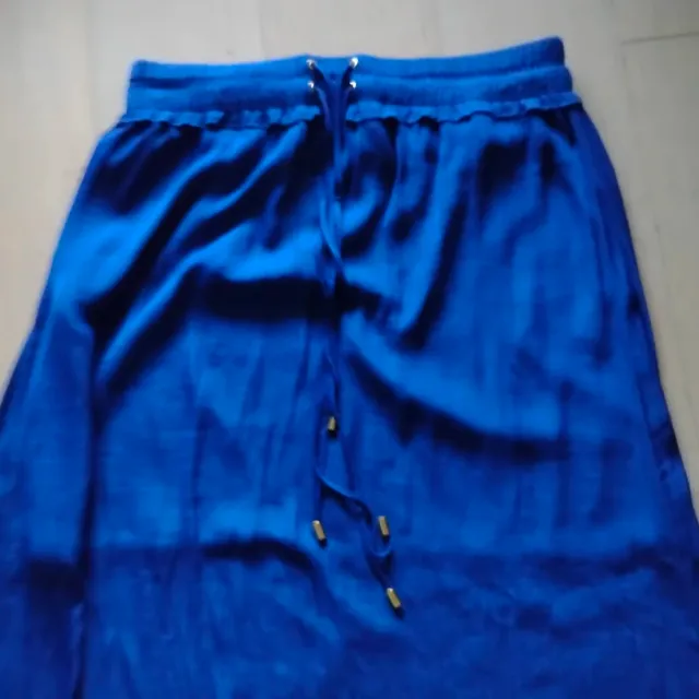 Falda larga Cortefiel azul Talla 42/44.