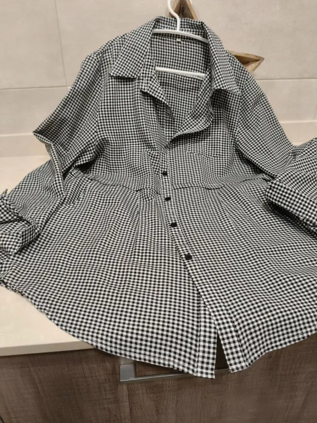Camisa cuadros vichy L/XL en perfecto estado