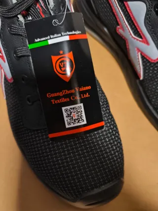 Scarpe antinfortunistiche U-Power nere e rosse