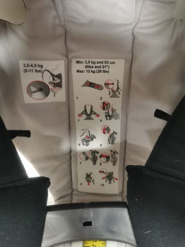 Mochila Portabebés BabyBjorn Negra