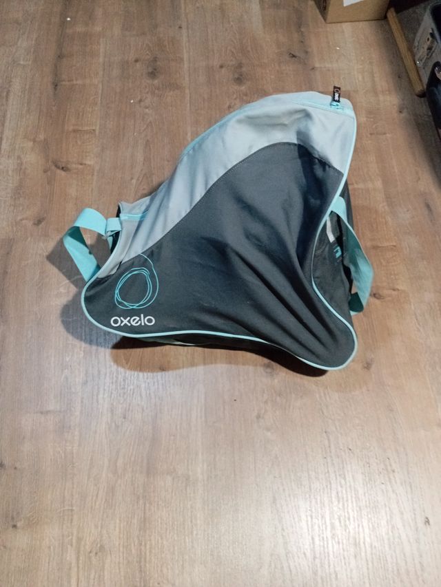 Patines en línea con protecciónes y bolsa