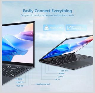 17.3 Computer portatile Twin Lake N150 16 GB RAM 512 GB SSD