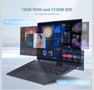 17.3 Computer portatile Twin Lake N150 16 GB RAM 512 GB SSD