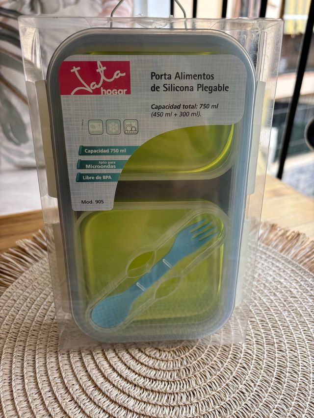 Porta Alimentos Jata Silicona Plegable