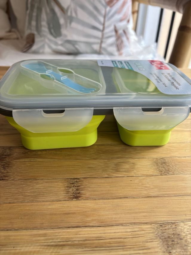 Porta Alimentos Jata Silicona Plegable