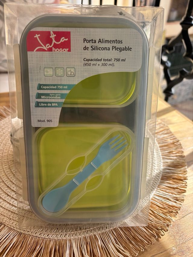 Porta Alimentos Jata Silicona Plegable