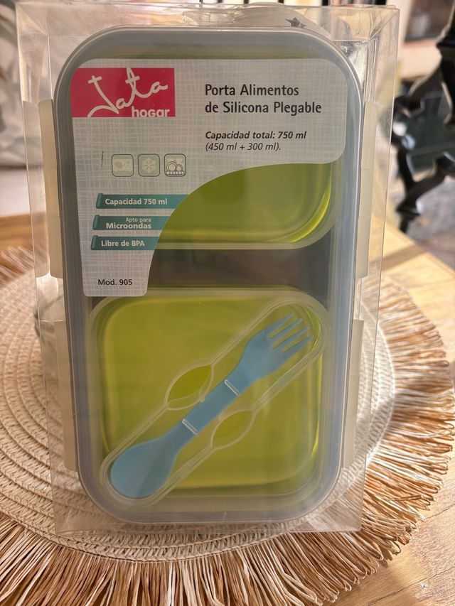 Porta Alimentos Jata Silicona Plegable