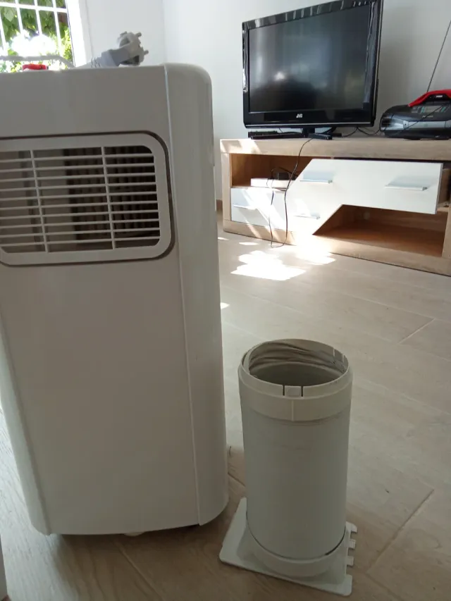 Aire Acondicionado Portátil Blanco