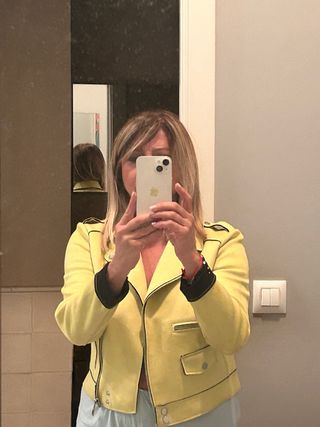 Chaqueta Morgan Amarilla