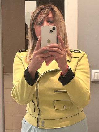 Chaqueta Morgan Amarilla