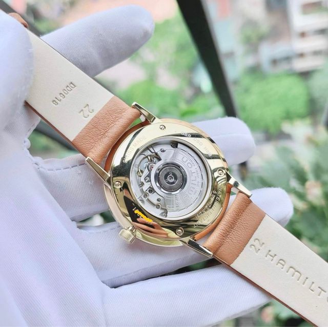 Reloj Hamilton Intra-Matic Automático Dorado 42 mm