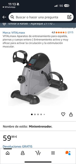 Mini entrenador VITALmaxx