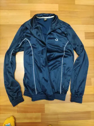 Chaqueta deportiva Asics azul marino