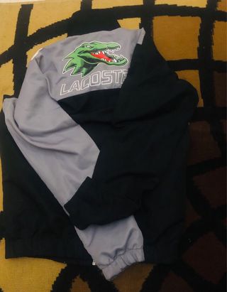 Conjunto Deportivo Lacoste Negro y Blanco