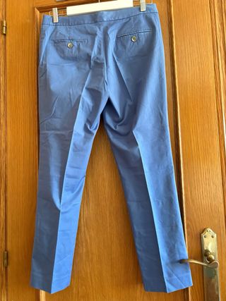 Pantalón de vestir azul