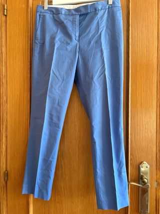 Pantalón de vestir azul