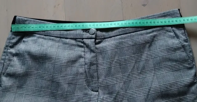 Pantalón cuadros Lefties gris y blanco