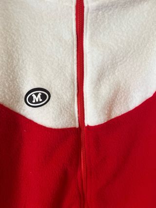 Chaqueta Invierno Unisex Roja y Blanca