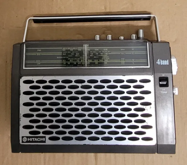 Radio Hitachi KH-1040ER 4 Bande Vintage