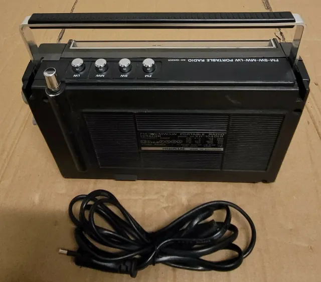 Radio Hitachi KH-1040ER 4 Bande Vintage