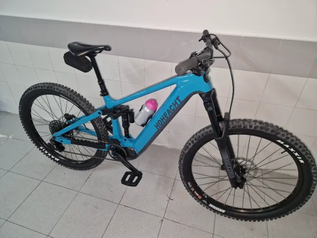 Bicicleta eléctrica e-bike carbono Talla S