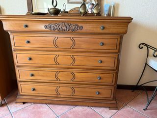 Dormitorio rústico madera