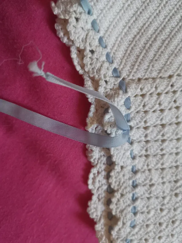 Braguita tapapañal crochet bebé