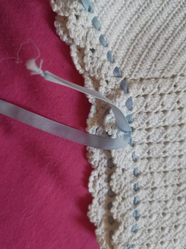 Braguita tapapañal crochet bebé