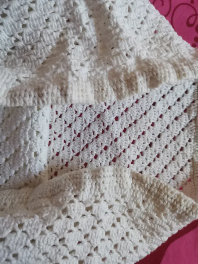 Braguita tapapañal crochet bebé