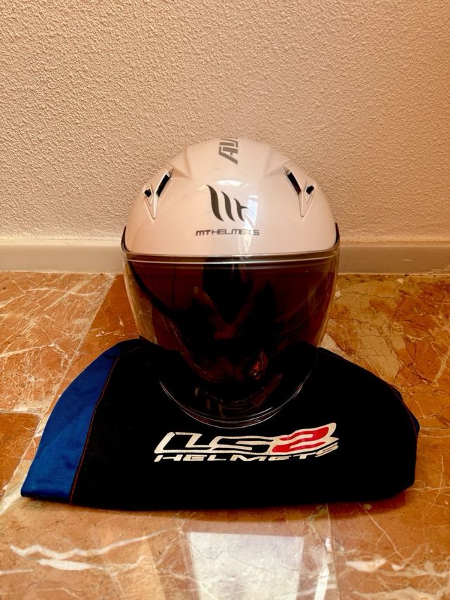 Casco Moto MTHELMETS JET Blanco