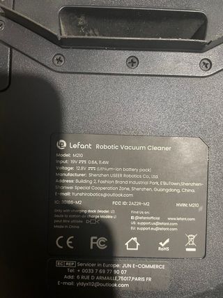 Robot Aspirapolvere Lefant M210 con App e WiFi