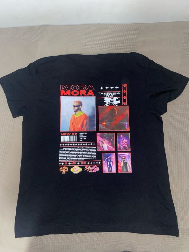 Camiseta Negra Mora