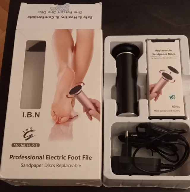 Lima eléctrica para pies