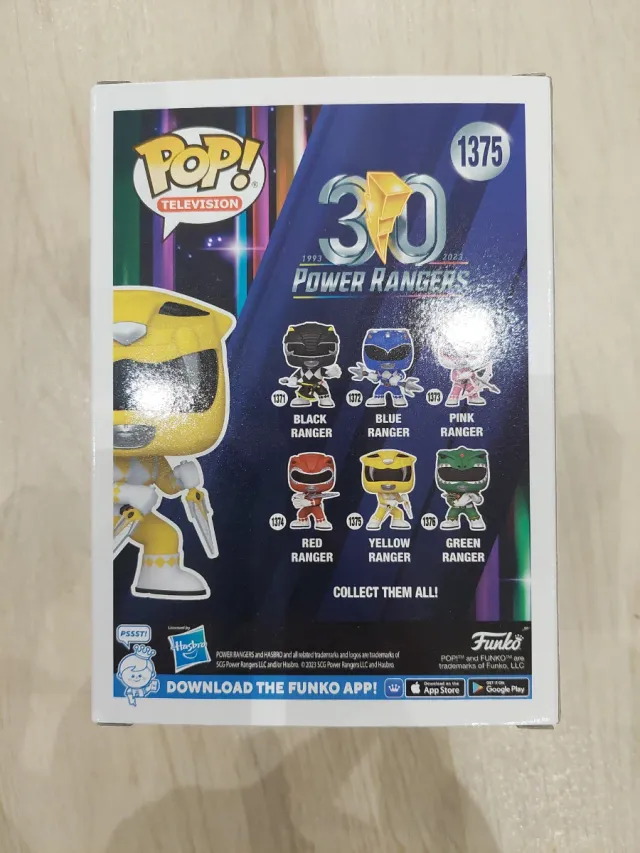 Funko Pop! Yellow Ranger