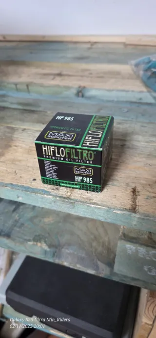 Filtro Aceite HiFloFiltro HF985 Maxi Scooter
