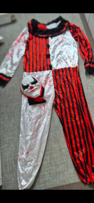 Disfraz Payaso Diabólico Talla Única