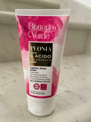 Crema Mani Bottega Verde Peonia & Acido Ialuronico