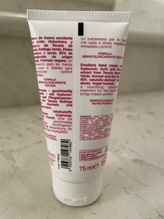 Crema Mani Bottega Verde Peonia & Acido Ialuronico