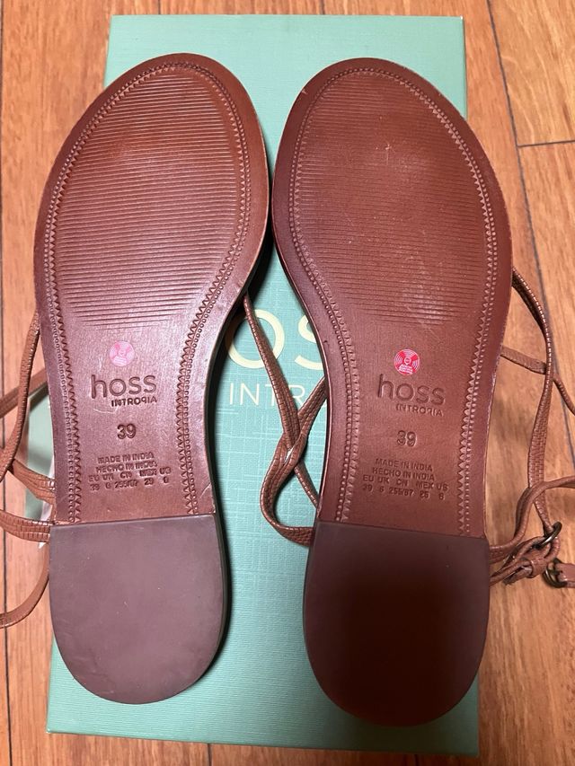 Sandalias Hoss Intropia Marrones