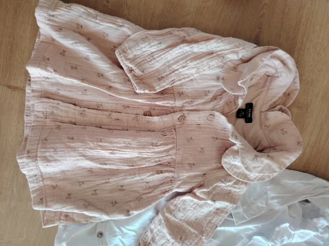 Vestido 1 mes y 2 bodies 3 meses