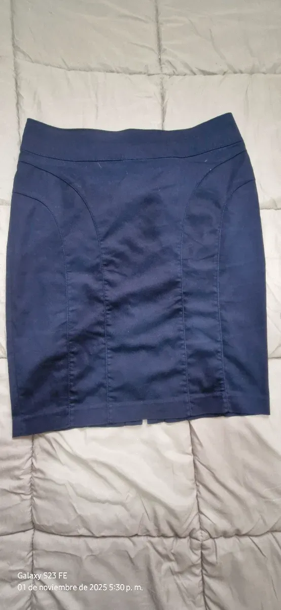 Lote 3 Faldas Hermosas Azul y negra