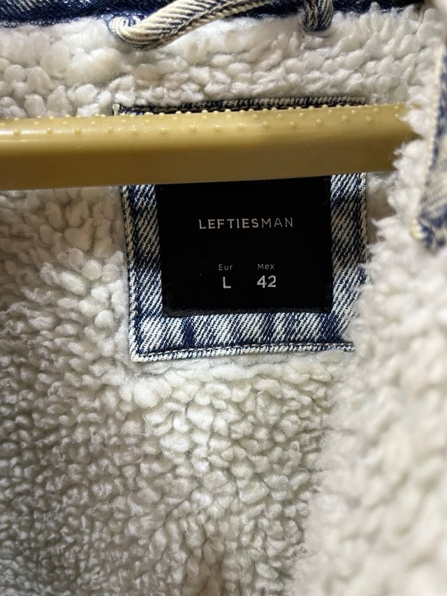 Chaqueta vaquera LEFTIES borreguillo Talla L